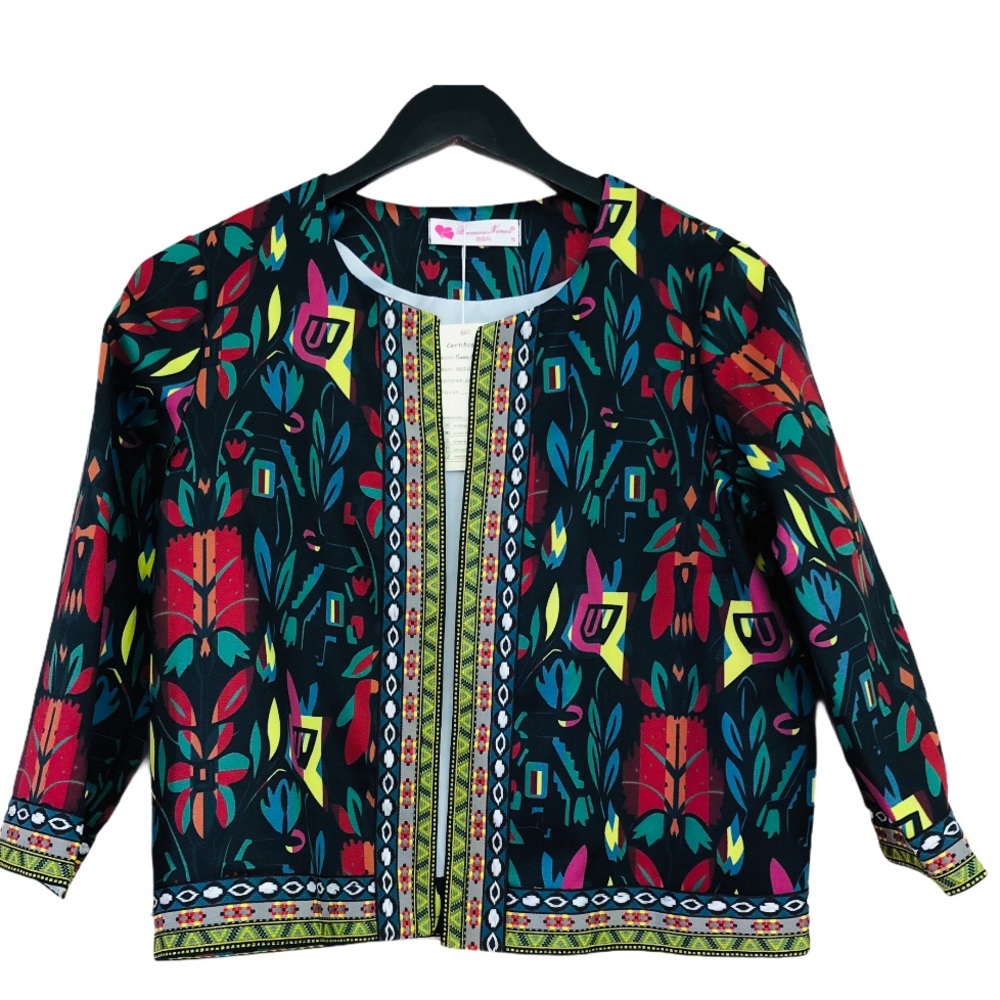 NWT- Aztec Print Jacket - Picture 2 of 6